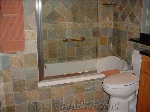 China White Gold Quartzite Tiles