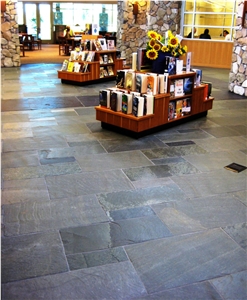 Chinese Green Quartzite Flooring Tiles