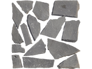 Dark Grey Chinese Random Flagstone Mats