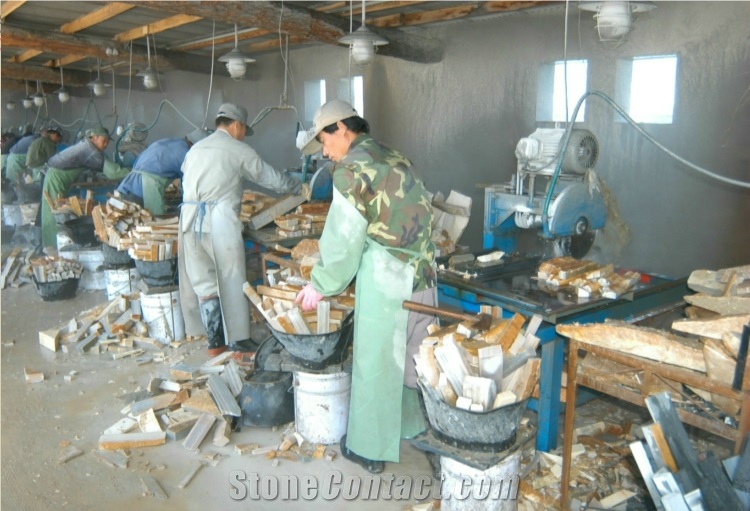 Green Slate Mini Panel Cultured Stone, Wall Stone, Stone Veneer, Thinnest Stone Wall Cladding