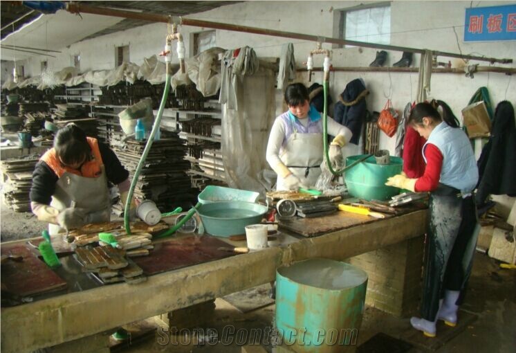 Green Slate Mini Panel Cultured Stone, Wall Stone, Stone Veneer, Thinnest Stone Wall Cladding