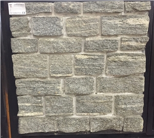 Grey Quartzite Cement Wall Stone Bss-016