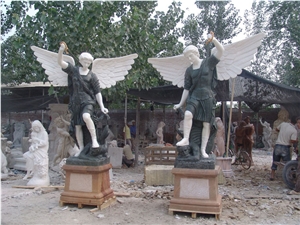 Hand Carved Angel Statue Sculpture