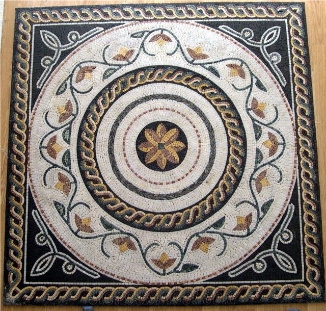 Marble Mosaic Medallion Flooring