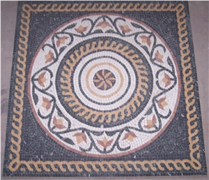 Marble Mosaic Medallion Flooring