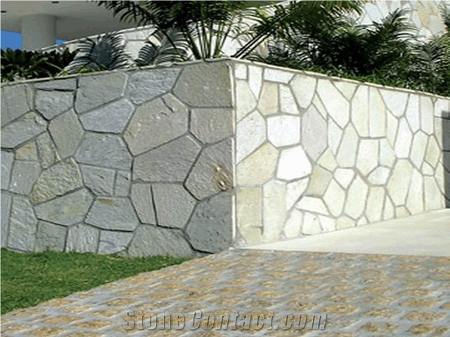 Natural Slate Flagstone Flagmat, Flag Mat Stone