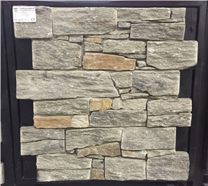 Pink Quartzite Cement Cultured Stone Wall Stone Bss-013