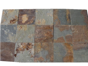 Rust Slate Tiles, China Brown Slate