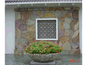 Rust Slate Tiles, China Brown Slate
