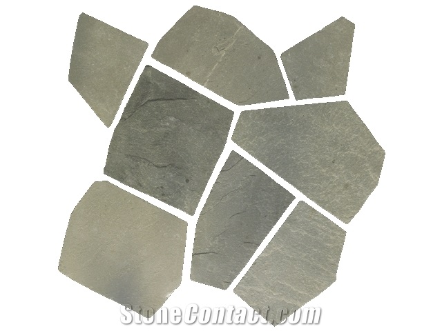 Type D-03 Natural Green Flagstone Flagmat