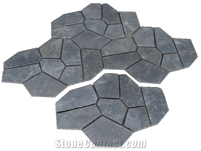 Type D-05 Natural Dark Gray Flagstone Flagmat