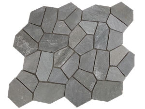 Type D-09 Natural Dark Grey Random Flagstone Flagmat