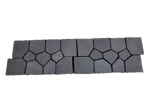 Type L-018 Natural Black Slate Flagstone Flagmat Type L-018 Natural Black Slate Flagstone Flagmat