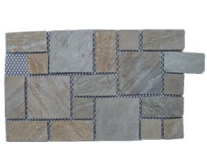 Type L-04 Natural Multicolor Slate Flagstone Flagmat