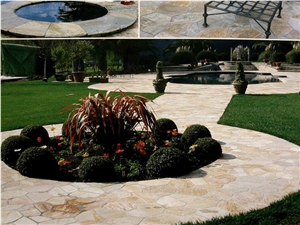 Type M-011 Natural Rust Slate Flagstone Flagmat