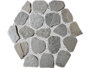 Type M-03 Natural Grey Slate Flagstone Flagmat