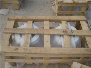 White Marble Hollow Column for Construction