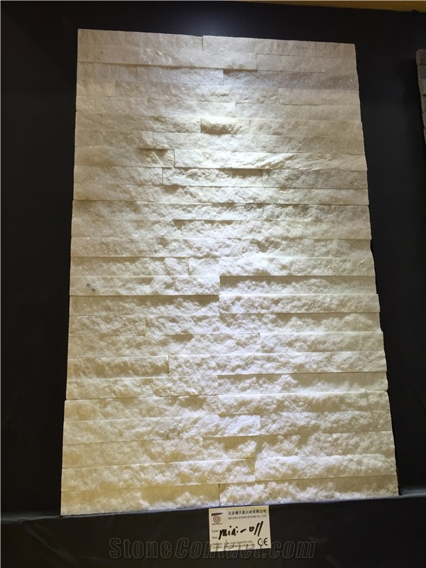 White Quartzite Mini Panel Cultured Stone