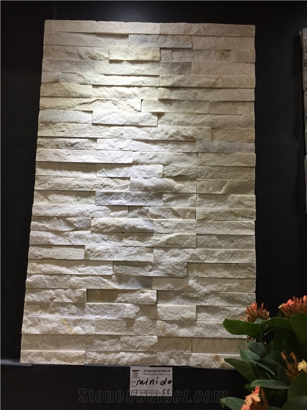 White Slate Stacked Slate Culture Stone