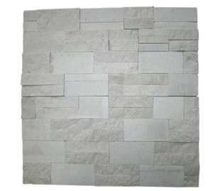 White Travertine Natural Culture Stone Wall Decoration Cladding