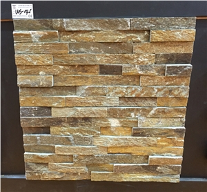 Ws-141 Chinese Rust Slate Cultured Stone, Wall Cladding