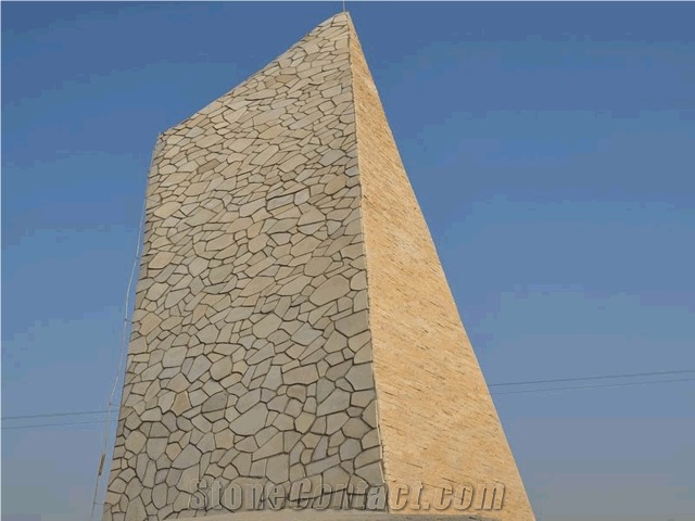 Yellow Sandstone Random Flagstone Mats