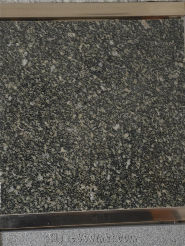 Amazing G377 Green Tiles Flamed Landscape,China Granite Tiles & Slabs