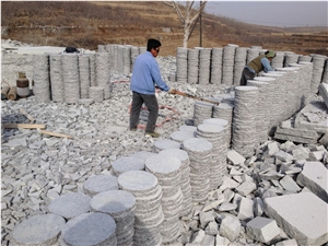 G341 Grey Granite Round Paving
