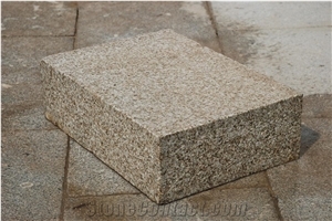 G350 Blocksteps Bush Hammered