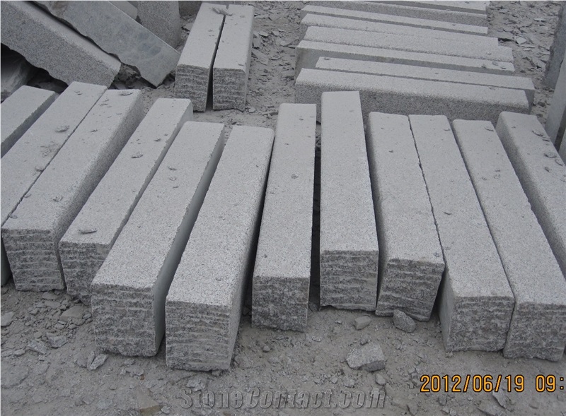 High Quality G603 Flamed Kerbstone from China
