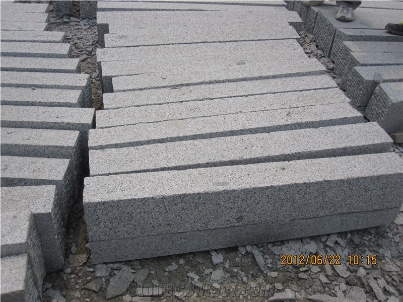 High Quality G603 Flamed Kerbstone from China