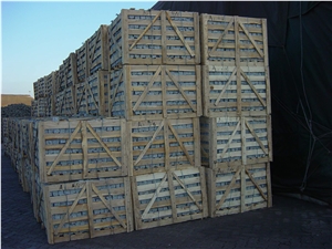 High Quality New G603 Granite Tumbled Cube Stone