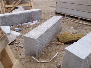 Italy Market Lowest Price G341 Red Granite Kerbstone