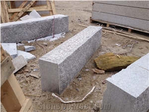Italy Market Lowest Price New G603 Grey Granite Bushhammered Kerbstone Italy Market Lowest Price New G603 Grey Granite Bushhammered Kerbstone