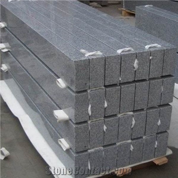 Natural Quality G654 Dark Grey Granite Kerbstone Hot Sale
