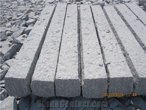 New G603 Finland Granite Kerbs R-Stone Sawn Quality