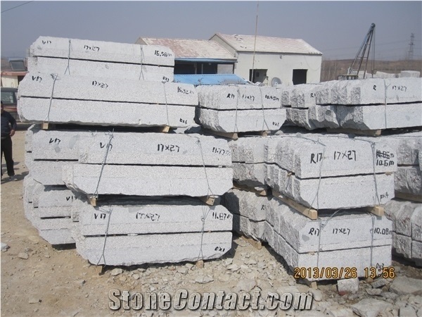 New G603 Finland Granite Kerbs R-Stone Sawn Quality