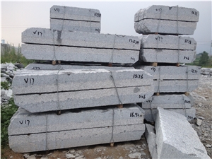 New G603 Finland Kerbstone V-Stone Natural Quality, Grey Granite Kerbs