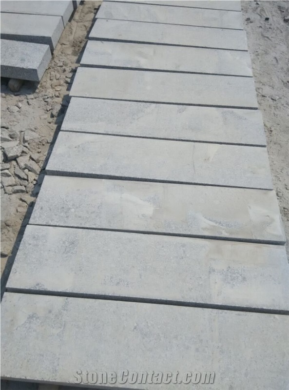 New G603 Flamed Block Steps, New G603 Granite Steps