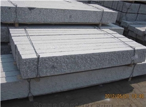 New G603 Granite Bush Hammered Columns with Caps Garden & Palisade