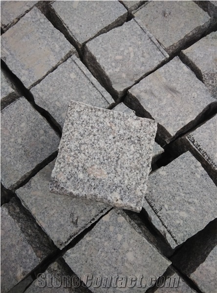 New G603 Granite Cubes,Grey Flamed/Bush Hammered