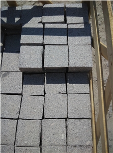 New G603 Granite Cubes,Grey Sawn&Flamed