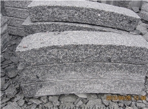 New G603 Granite Curbstone Radian Kerbs,Good Quality