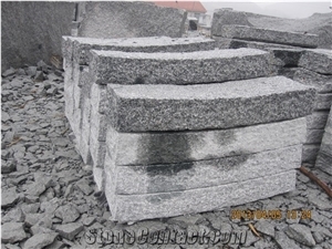 New G603 Granite Curbstone Radian Kerbs,Good Quality