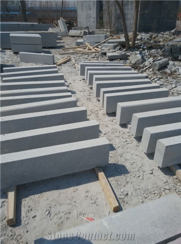 New G603 Granite Kerb Stone Light Grey Color Hot Sale