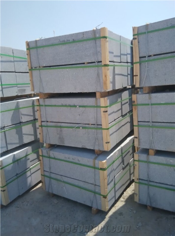 New G603 Granite Kerb Stone Light Grey Color Hot Sale