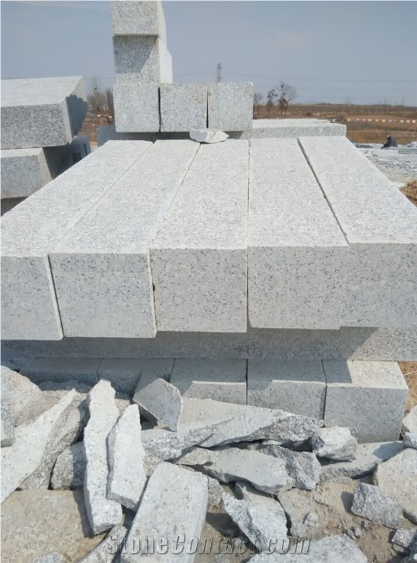 New G603 Granite Kerb Stone Light Grey Color Hot Sale