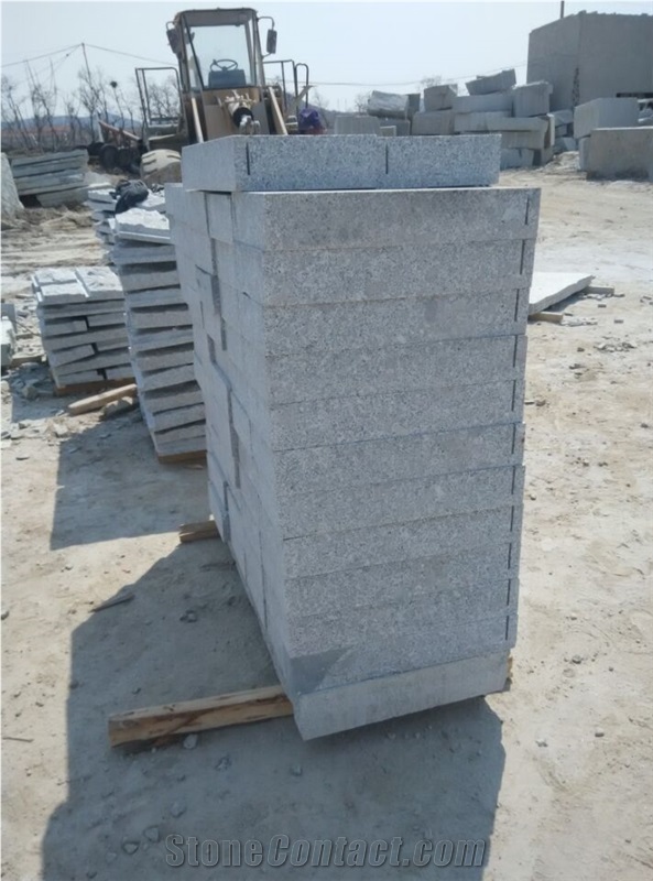 New G603 Granite Kerb Stone Light Grey Color Hot Sale