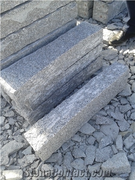 New G603 Granite Kerbstone with Natural Split