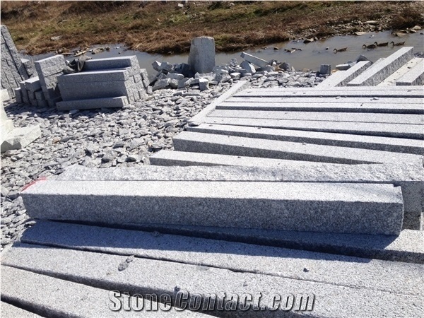 New G603 Granite Palisade,Two Sides Pineappled and Two Sides Bush Hammered